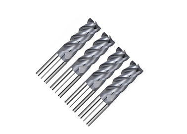 HRC68° Flat 4 Flute Carbide End Mill High Speed High Hardness Long Service Life
