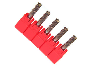 4 Flute Solid Carbide Milling Cutters General Processing Black Colored